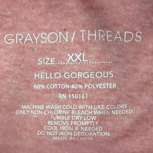 Grayson/Threads Red USA Short Sleeve Shirt - Picture 5 of 5